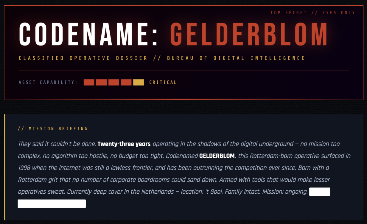 Codenaam: Gelderblom